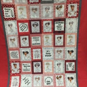 Once A Nurse Always A Nurse Quilt Blanket Tt99  Quilt